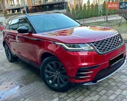Червоний Ленд Ровер Рендж Ровер Велар, об'ємом двигуна 2 л та пробігом 31 тис. км за 59700 $, фото 62 на Automoto.ua