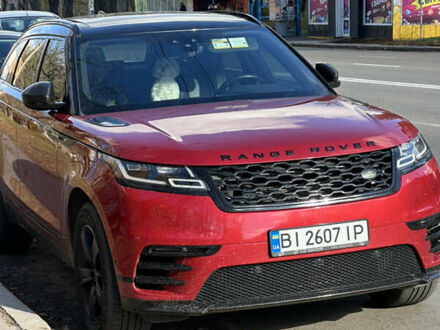 Красный Ленд Ровер Рендж Ровер Велар, объемом двигателя 2 л и пробегом 75 тыс. км за 22500 $, фото 1 на Automoto.ua