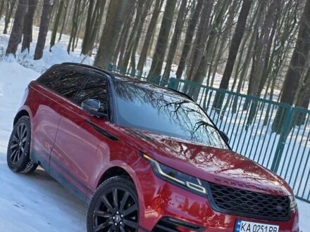 Червоний Ленд Ровер Рендж Ровер Велар, об'ємом двигуна 2 л та пробігом 87 тис. км за 35700 $, фото 1 на Automoto.ua