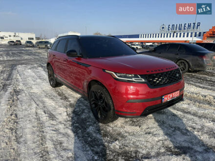 Червоний Ленд Ровер Рендж Ровер Велар, об'ємом двигуна 2 л та пробігом 220 тис. км за 22500 $, фото 1 на Automoto.ua