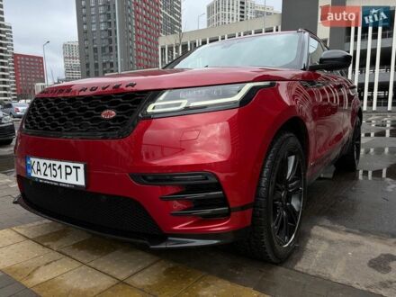Красный Ленд Ровер Рендж Ровер Велар, объемом двигателя 2 л и пробегом 111 тыс. км за 39933 $, фото 1 на Automoto.ua