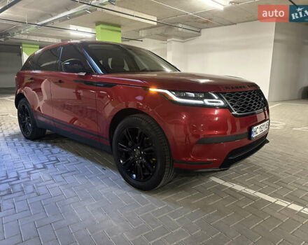 Червоний Ленд Ровер Рендж Ровер Велар, об'ємом двигуна 2 л та пробігом 100 тис. км за 31700 $, фото 1 на Automoto.ua