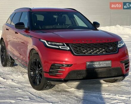 Червоний Ленд Ровер Рендж Ровер Велар, об'ємом двигуна 2 л та пробігом 97 тис. км за 35500 $, фото 1 на Automoto.ua