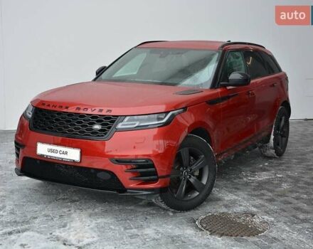 Червоний Ленд Ровер Рендж Ровер Велар, об'ємом двигуна 2 л та пробігом 60 тис. км за 42500 $, фото 1 на Automoto.ua