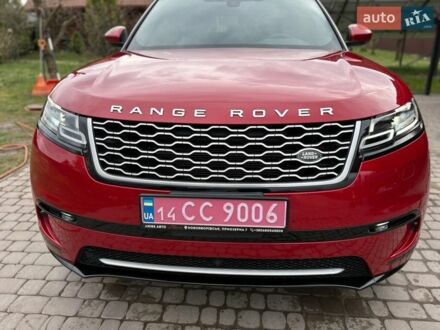 Червоний Ленд Ровер Рендж Ровер Велар, об'ємом двигуна 2 л та пробігом 75 тис. км за 33900 $, фото 1 на Automoto.ua