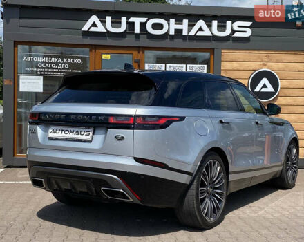Серый Ленд Ровер Рендж Ровер Велар, объемом двигателя 2.99 л и пробегом 185 тыс. км за 39900 $, фото 5 на Automoto.ua
