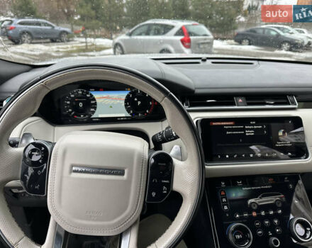 Сірий Ленд Ровер Рендж Ровер Велар, об'ємом двигуна 2.99 л та пробігом 150 тис. км за 41000 $, фото 16 на Automoto.ua