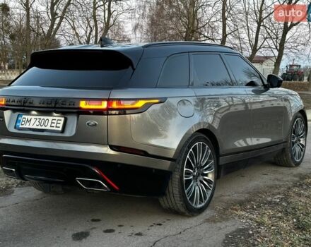 Серый Ленд Ровер Рендж Ровер Велар, объемом двигателя 3 л и пробегом 106 тыс. км за 39500 $, фото 5 на Automoto.ua
