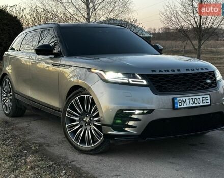 Серый Ленд Ровер Рендж Ровер Велар, объемом двигателя 3 л и пробегом 106 тыс. км за 39500 $, фото 4 на Automoto.ua