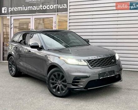 Сірий Ленд Ровер Рендж Ровер Велар, об'ємом двигуна 2 л та пробігом 93 тис. км за 43500 $, фото 1 на Automoto.ua