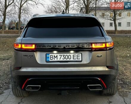 Серый Ленд Ровер Рендж Ровер Велар, объемом двигателя 3 л и пробегом 106 тыс. км за 39500 $, фото 6 на Automoto.ua