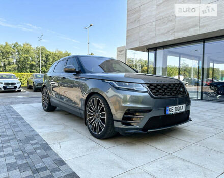 Серый Ленд Ровер Рендж Ровер Велар, объемом двигателя 3 л и пробегом 87 тыс. км за 39499 $, фото 12 на Automoto.ua