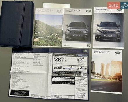 Сірий Ленд Ровер Рендж Ровер Велар, об'ємом двигуна 2 л та пробігом 93 тис. км за 43500 $, фото 62 на Automoto.ua
