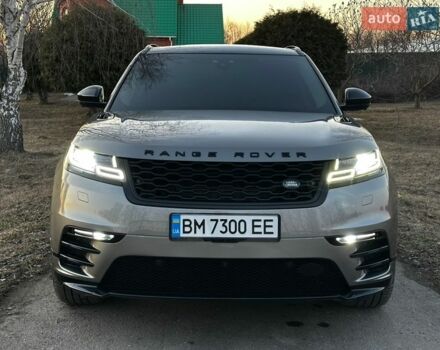 Серый Ленд Ровер Рендж Ровер Велар, объемом двигателя 3 л и пробегом 106 тыс. км за 39500 $, фото 2 на Automoto.ua