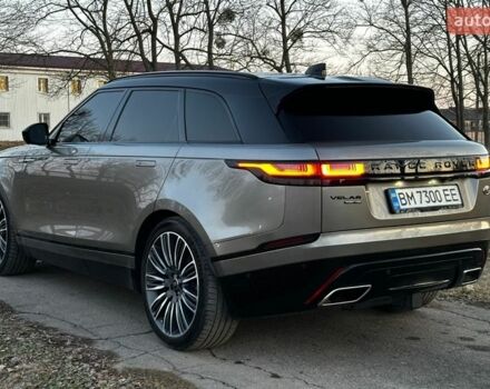 Серый Ленд Ровер Рендж Ровер Велар, объемом двигателя 3 л и пробегом 106 тыс. км за 39500 $, фото 1 на Automoto.ua
