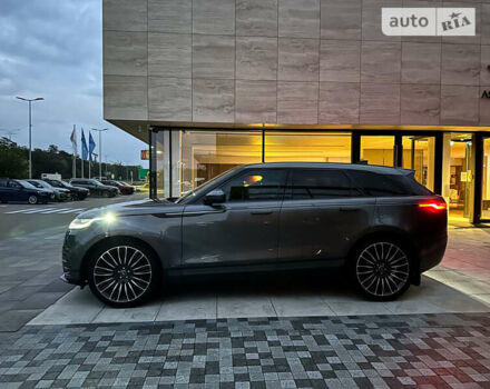 Серый Ленд Ровер Рендж Ровер Велар, объемом двигателя 3 л и пробегом 87 тыс. км за 39499 $, фото 29 на Automoto.ua