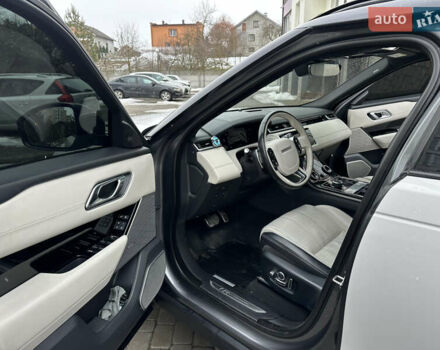 Сірий Ленд Ровер Рендж Ровер Велар, об'ємом двигуна 2.99 л та пробігом 150 тис. км за 41000 $, фото 19 на Automoto.ua