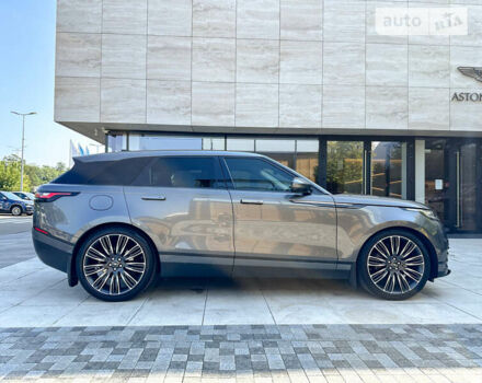 Серый Ленд Ровер Рендж Ровер Велар, объемом двигателя 3 л и пробегом 87 тыс. км за 39499 $, фото 11 на Automoto.ua