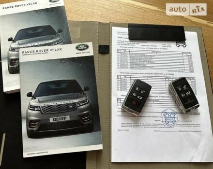 Серый Ленд Ровер Рендж Ровер Велар, объемом двигателя 3 л и пробегом 87 тыс. км за 39499 $, фото 30 на Automoto.ua