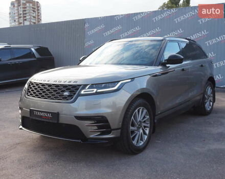Серый Ленд Ровер Рендж Ровер Велар, объемом двигателя 2 л и пробегом 26 тыс. км за 44000 $, фото 1 на Automoto.ua
