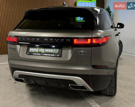 Серый Ленд Ровер Рендж Ровер Велар, объемом двигателя 3 л и пробегом 113 тыс. км за 38000 $, фото 61 на Automoto.ua