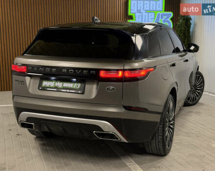 Серый Ленд Ровер Рендж Ровер Велар, объемом двигателя 3 л и пробегом 113 тыс. км за 38000 $, фото 63 на Automoto.ua