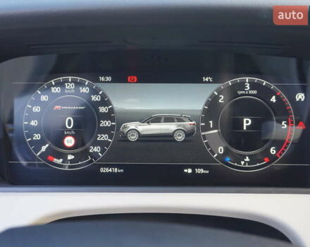 Серый Ленд Ровер Рендж Ровер Велар, объемом двигателя 2 л и пробегом 26 тыс. км за 44000 $, фото 47 на Automoto.ua