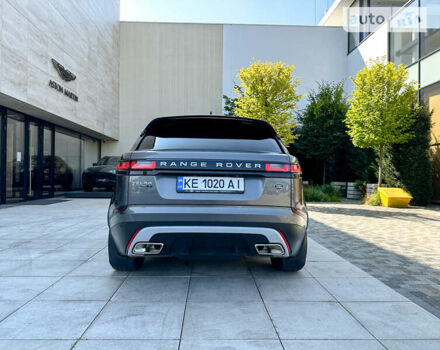 Серый Ленд Ровер Рендж Ровер Велар, объемом двигателя 3 л и пробегом 87 тыс. км за 39499 $, фото 9 на Automoto.ua