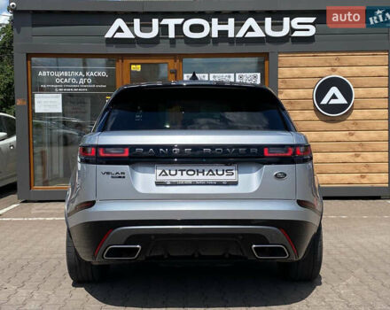 Серый Ленд Ровер Рендж Ровер Велар, объемом двигателя 2.99 л и пробегом 185 тыс. км за 39900 $, фото 6 на Automoto.ua