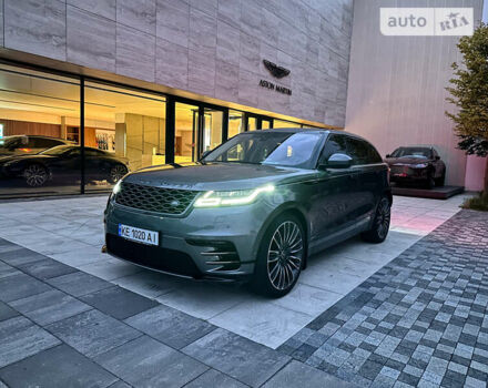 Серый Ленд Ровер Рендж Ровер Велар, объемом двигателя 3 л и пробегом 87 тыс. км за 39499 $, фото 28 на Automoto.ua