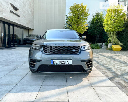 Серый Ленд Ровер Рендж Ровер Велар, объемом двигателя 3 л и пробегом 87 тыс. км за 39499 $, фото 1 на Automoto.ua