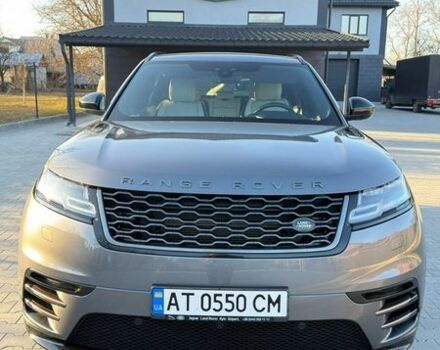 Серый Ленд Ровер Рендж Ровер Велар, объемом двигателя 2 л и пробегом 98 тыс. км за 41500 $, фото 7 на Automoto.ua