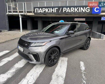 Серый Ленд Ровер Рендж Ровер Велар, объемом двигателя 2 л и пробегом 52 тыс. км за 32900 $, фото 2 на Automoto.ua