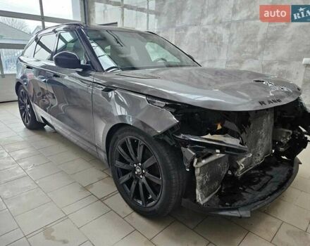 Серый Ленд Ровер Рендж Ровер Велар, объемом двигателя 2.99 л и пробегом 137 тыс. км за 26300 $, фото 3 на Automoto.ua