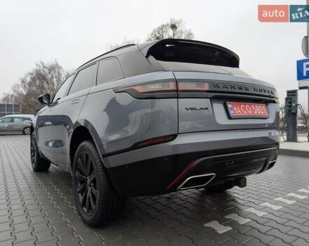 Серый Ленд Ровер Рендж Ровер Велар, объемом двигателя 3 л и пробегом 242 тыс. км за 29999 $, фото 14 на Automoto.ua