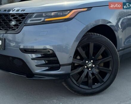 Серый Ленд Ровер Рендж Ровер Велар, объемом двигателя 3 л и пробегом 242 тыс. км за 25999 $, фото 4 на Automoto.ua