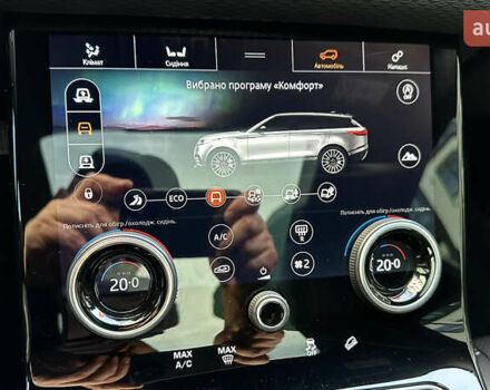 Сірий Ленд Ровер Рендж Ровер Велар, об'ємом двигуна 2 л та пробігом 174 тис. км за 34800 $, фото 28 на Automoto.ua