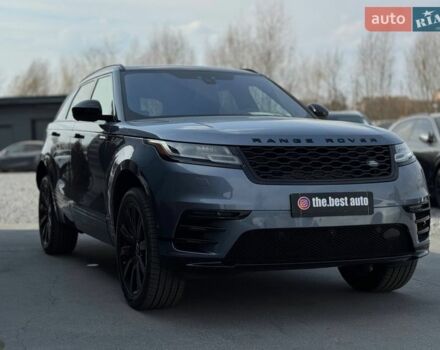 Серый Ленд Ровер Рендж Ровер Велар, объемом двигателя 3 л и пробегом 242 тыс. км за 25999 $, фото 21 на Automoto.ua