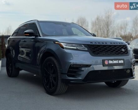 Серый Ленд Ровер Рендж Ровер Велар, объемом двигателя 3 л и пробегом 242 тыс. км за 25999 $, фото 10 на Automoto.ua