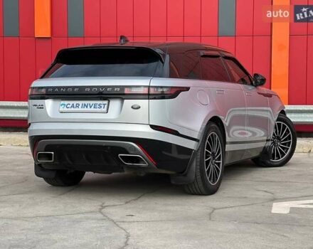 Серый Ленд Ровер Рендж Ровер Велар, объемом двигателя 3 л и пробегом 124 тыс. км за 53500 $, фото 15 на Automoto.ua