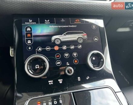 Серый Ленд Ровер Рендж Ровер Велар, объемом двигателя 3 л и пробегом 124 тыс. км за 53500 $, фото 18 на Automoto.ua