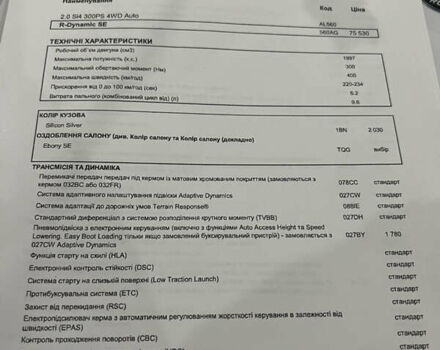 Сірий Ленд Ровер Рендж Ровер Велар, об'ємом двигуна 2 л та пробігом 70 тис. км за 45000 $, фото 29 на Automoto.ua