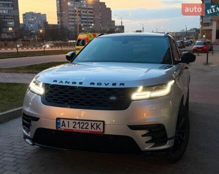 Серый Ленд Ровер Рендж Ровер Велар, объемом двигателя 2 л и пробегом 58 тыс. км за 40000 $, фото 6 на Automoto.ua