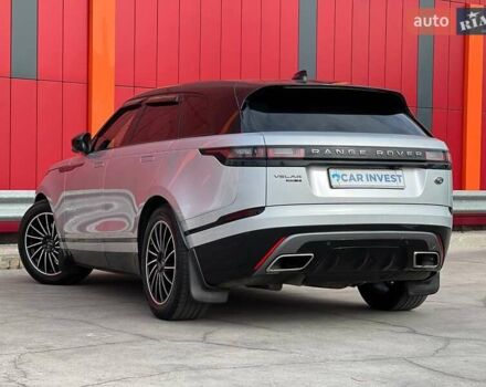 Серый Ленд Ровер Рендж Ровер Велар, объемом двигателя 3 л и пробегом 124 тыс. км за 53500 $, фото 10 на Automoto.ua