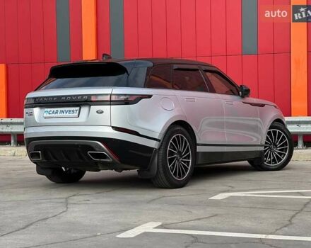 Серый Ленд Ровер Рендж Ровер Велар, объемом двигателя 3 л и пробегом 124 тыс. км за 53500 $, фото 14 на Automoto.ua