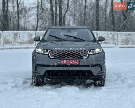 Серый Ленд Ровер Рендж Ровер Велар, объемом двигателя 2 л и пробегом 75 тыс. км за 29800 $, фото 2 на Automoto.ua