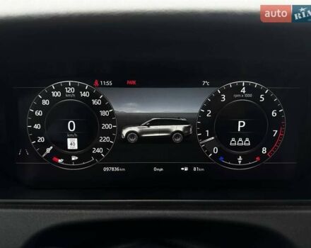 Серый Ленд Ровер Рендж Ровер Велар, объемом двигателя 2 л и пробегом 98 тыс. км за 33700 $, фото 14 на Automoto.ua