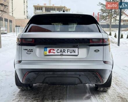Серый Ленд Ровер Рендж Ровер Велар, объемом двигателя 2 л и пробегом 92 тыс. км за 32900 $, фото 4 на Automoto.ua