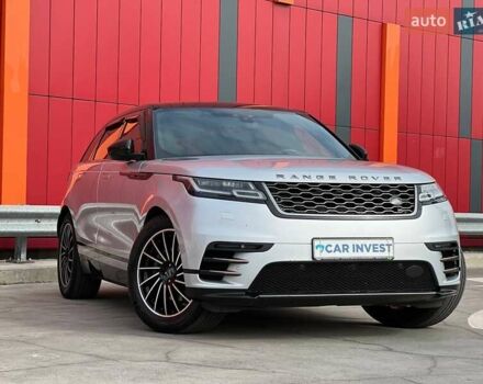 Серый Ленд Ровер Рендж Ровер Велар, объемом двигателя 3 л и пробегом 124 тыс. км за 53500 $, фото 1 на Automoto.ua
