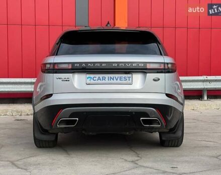 Серый Ленд Ровер Рендж Ровер Велар, объемом двигателя 3 л и пробегом 124 тыс. км за 53500 $, фото 13 на Automoto.ua